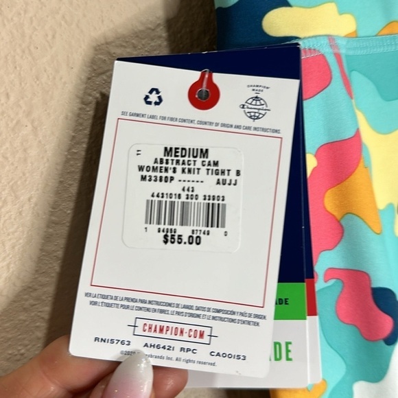 CHAMPION NWT Cropped Athletic Leggings, Size M - Picture 7 of 8